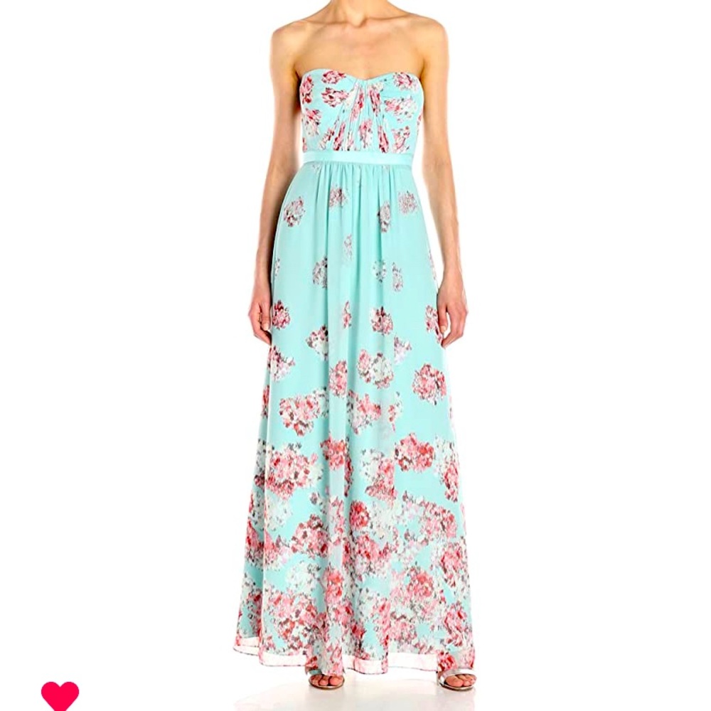 BCBGMAXAZRIA Women's Amber Long Gown